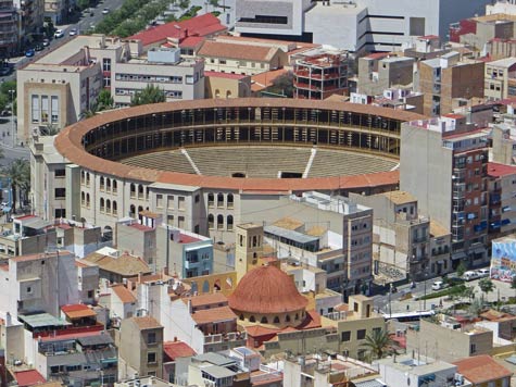 Bullring in Alicante Spain