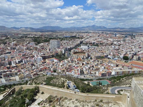 Santa Barbara Castle Walls