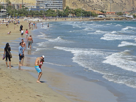 Beach in Alicante Spain