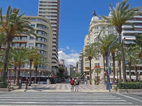 Rambla Mendez Nunez, Alicante Spain